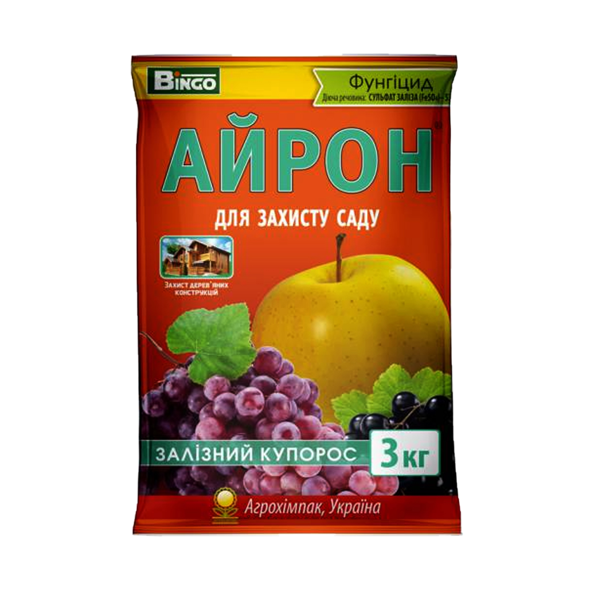 Купити фунгіцид Айрон 3 кг у м Рівне: ціни від Агропідтримка