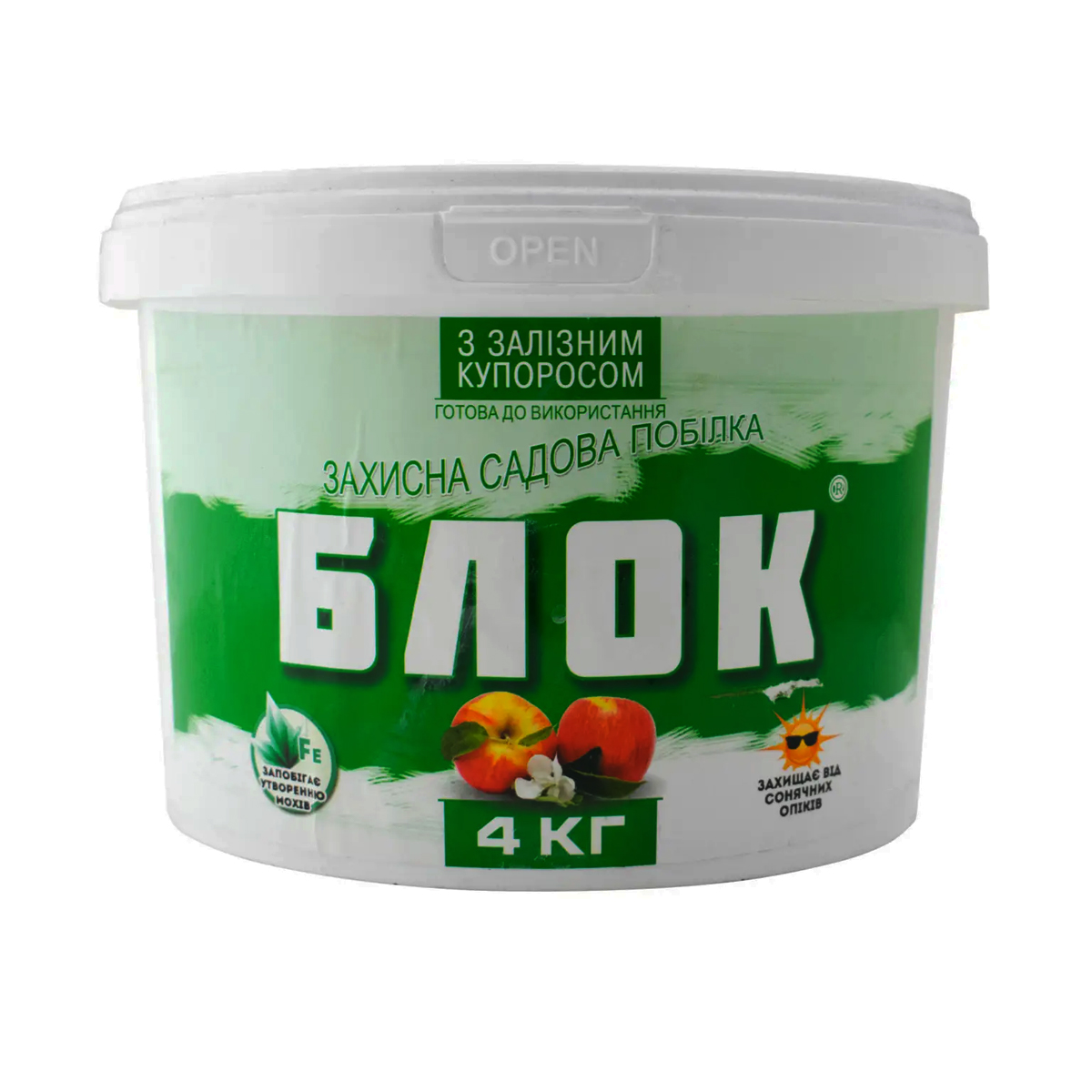 Купити засіб для побілки дерев Захисна садова побілка «БЛОК» з.к. 4 кг у м Рівне: ціни від Агропідтримка
