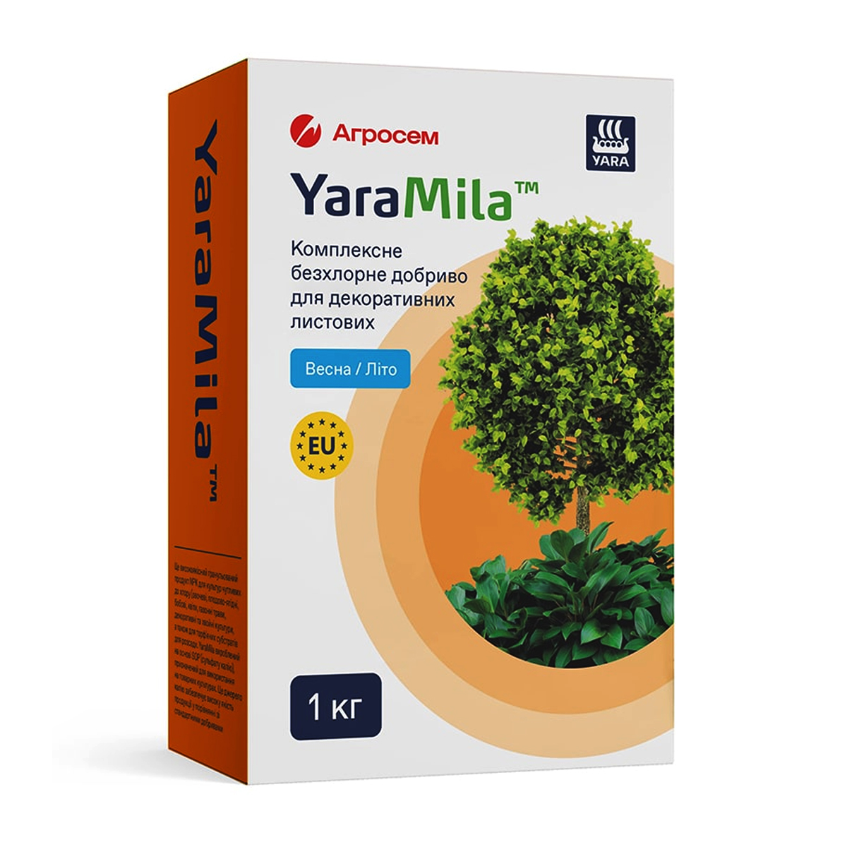 Купити YaraMila комплексне безхлорне добриво для декоративних листових Весна-Літо 1 кг у м Рівне: ціни від Агропідтримка