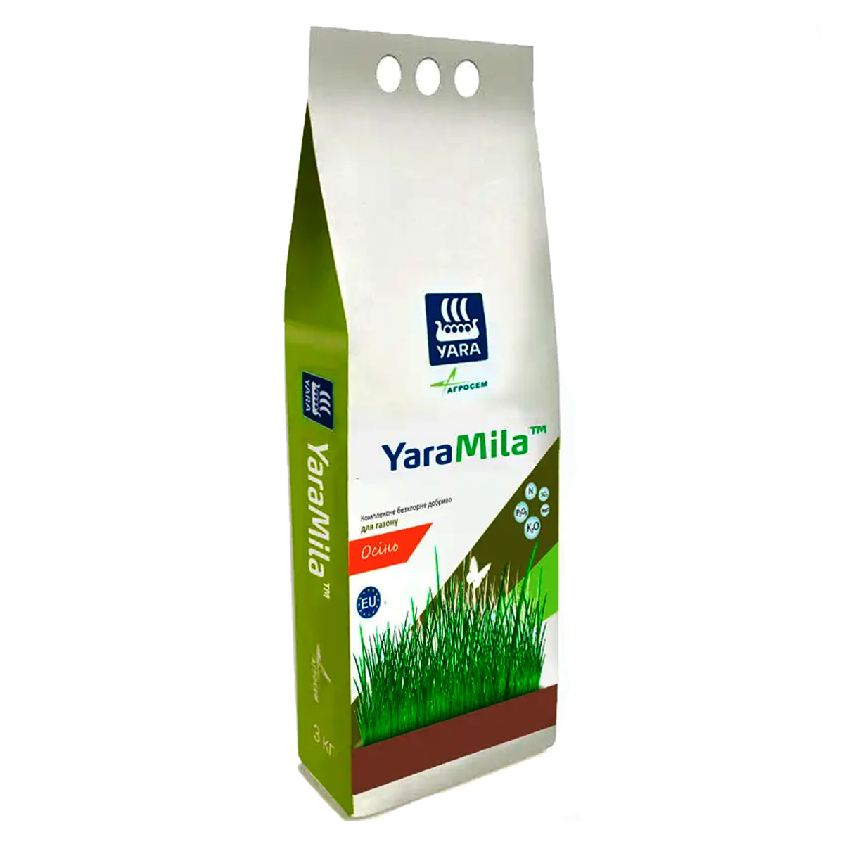 Купити YaraMila комплексне для газону Осінь 3 кг у м Рівне: купити в магазині Агропідтримка