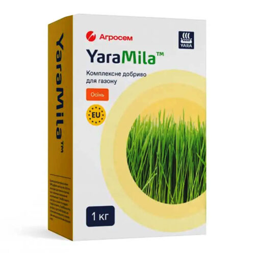 Купити YaraMila комплексне для газону Осінь 1 кг у м Рівне: кращі засоби для рослин в магазині Агропідтримка