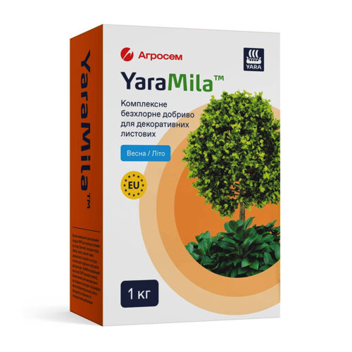 Купити YaraMila комплексне безхлорне добриво для декоративних листових Весна-Літо 1 кг у м Рівне: ціни від Агропідтримка