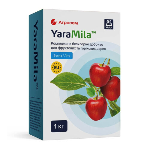 Купити YaraMila комплексне безхлорне добриво для фруктових та горіхових дерев Весна-Літо 1 кг у м Рівне: ціни від Агропідтримка