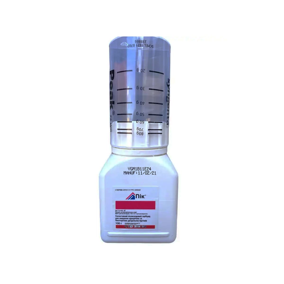 Гербіцид Пік 75 WG 20X100 G, Швейцарія