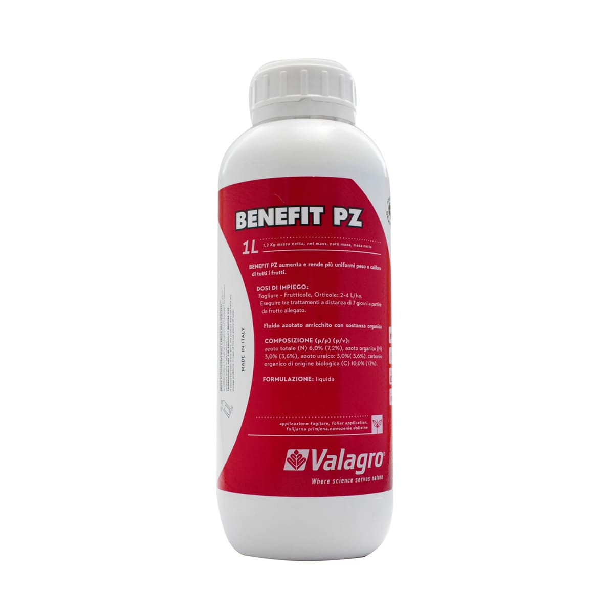 Органо-мінеральне добриво Benefit PZ, 1л, Італія