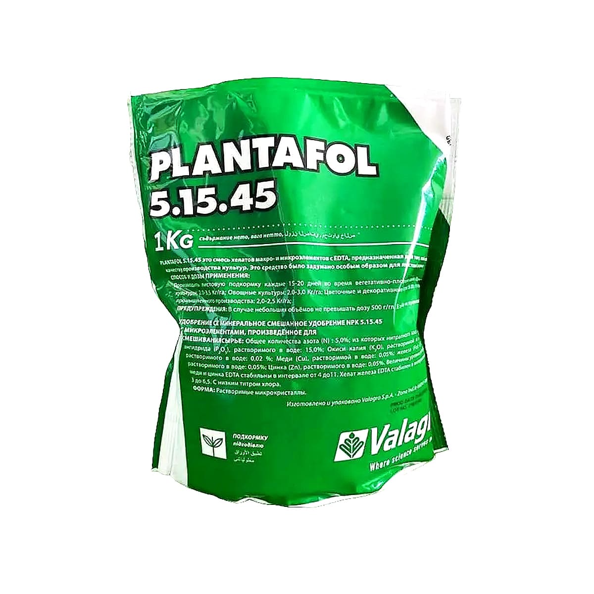 Plantafol 5+15+45 1кг Італія