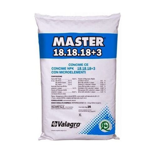 Мінеральне добриво Master 18+18+18+3 25кг. Італія